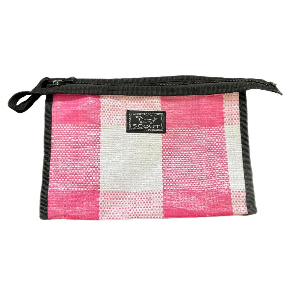 Scout Pink Gingham‎ Pouch